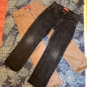 Levi’s 2 pair. 511 Skinny Size 7 adjustable waist.